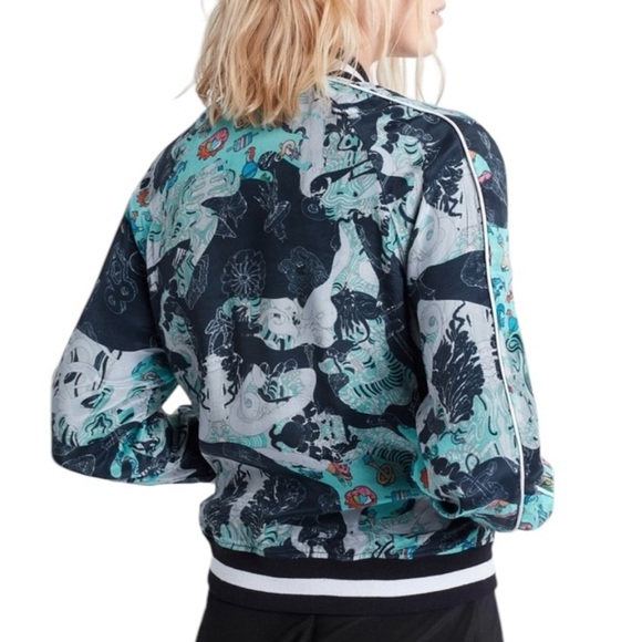 Zadig & Voltaire Billy Printed Reversible Bomber Jacket - Picture 3 of 9